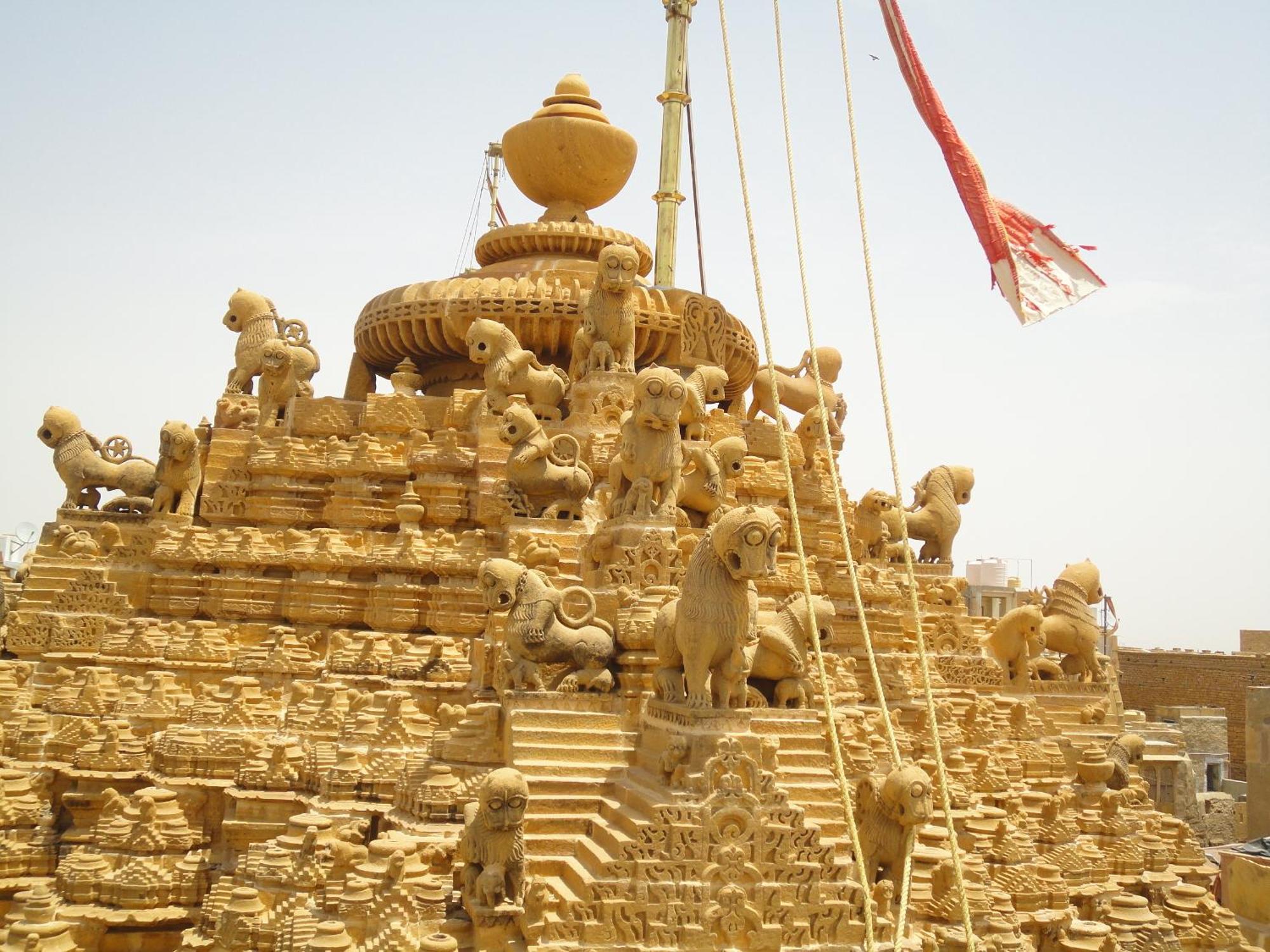 Hotel Temple View Jaisalmer Bagian luar foto